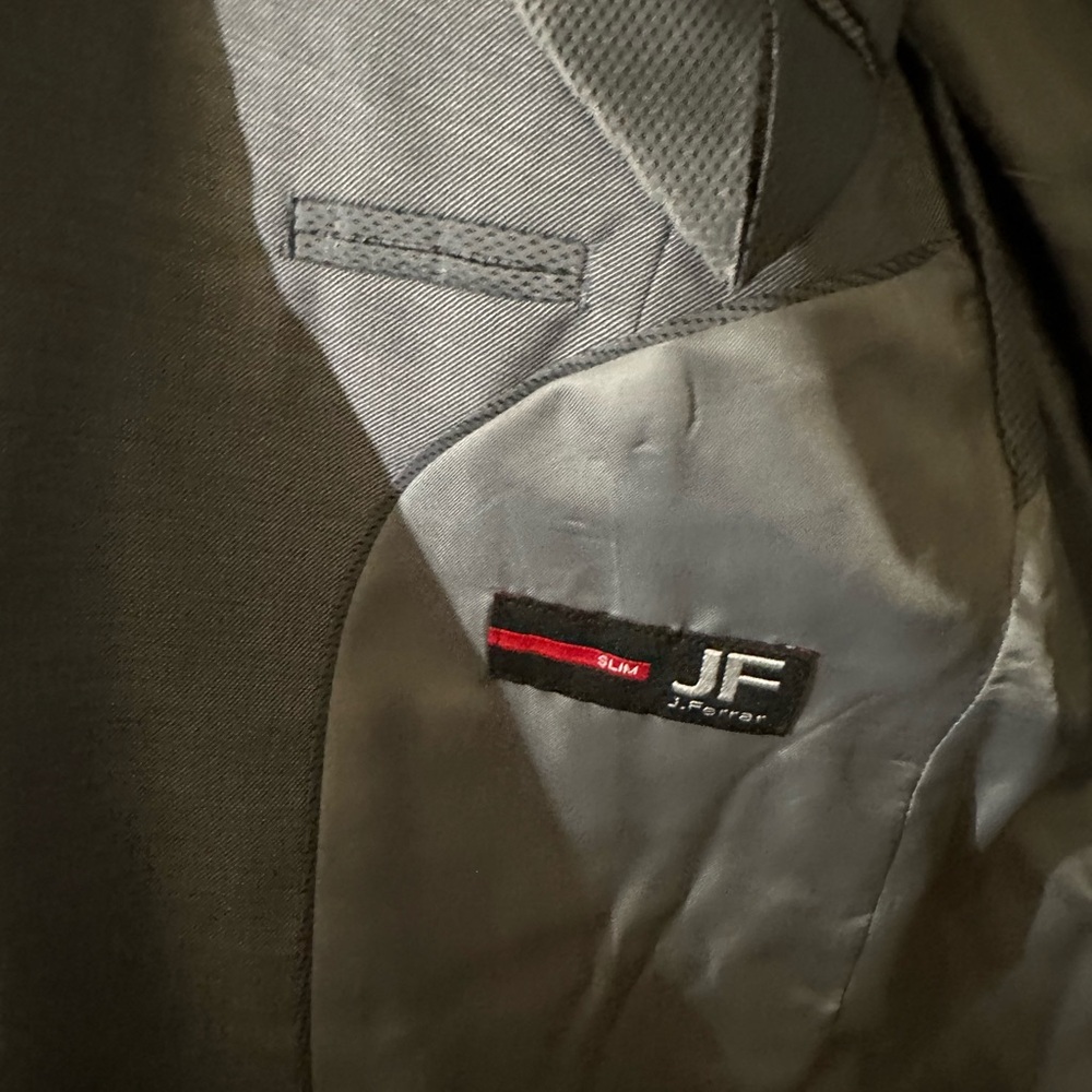 JF J.Ferrar Charcoal Suit Jacket